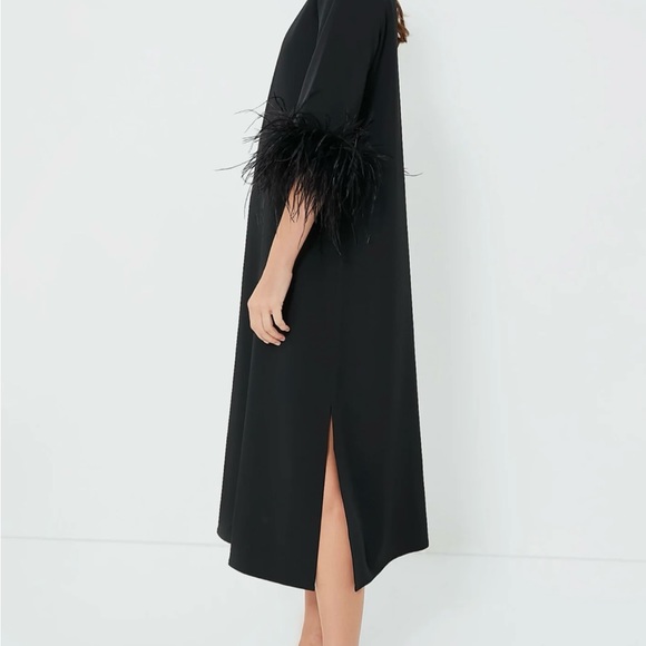 NWT Tuckernuck Black Feather Jamie Dress, XS - Picture 3 of 16